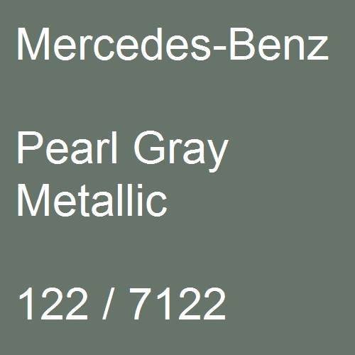 Mercedes-Benz, Pearl Gray Metallic, 122 / 7122.